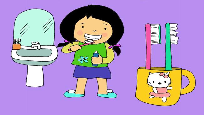 Giáo án điện tử mầm non chủ đề dạy trẻ kỹ năng đánh răng | Hanyny